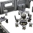 Sci-Fi-Office-Set-A-Mystic-Pigeon-Gaming-5-w.jpg Sci Fi Office Including Modular Walls (tabletop terrain)