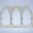 stone-render-elevation.png THREE STONE ARCHWAYS MINIATURE - perfect for fantasy role-playing games (RPG) set / wargaming landscape.