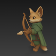 Captura-de-pantalla-2025-07-28-a-la-s-23.21.26.png Fox Ranger - Chibi Fantasy Archer 3D Model DnD