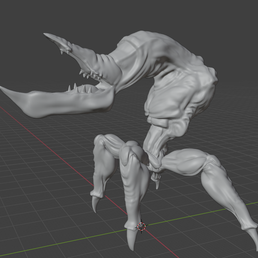 🎮 Oddworld Scrab - Pose 1・Fichier STL pour Impression 3D・Cults