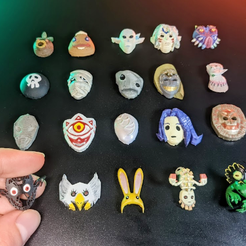 Thingiverse1.png Free STL file Majora's Mask Collection Part 4・Model to download and 3D print, MintyFries