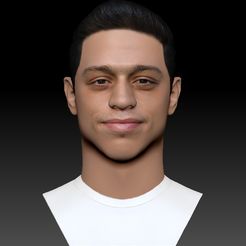 31.jpg STL file Pete Davidson bust ready for full color 3D printing・3D print design to download