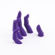 318f73700fa1b0ca44cd42b768fe1762_1447955504556_11.17.15-product-shoot-048.jpg Free STL file Finger Hangers・3D print object to download