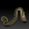 Screenshot_10.png 3D file Lovecraft Tentacles Creature Holder・3D printable model to download, PaburoVIII