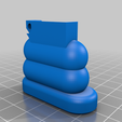 left_leg.png Free STL file Single Motor Steerable Pin Walker Toy Robot・3D printing model to download