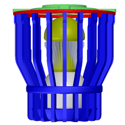 Lamp3.PNG Free STL file Arc reactor Lamp・3D printer design to download
