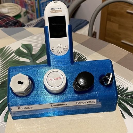 Test Glycémie - Blood glucose 3D model