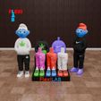 Ghetto-Smurfs-Urban-Vibes.jpg GHETTO SMURFS Urban Vibes Oldschool Style - Gangsta Smurfs - FLEXI LAB