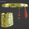 スクリーンショット-2023-12-28-123416.png Flamme cosplay accessories set from Frieren beyond journey's end 3D printable STL file