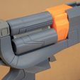 B2MP_Cults7.jpg Borderlands Maliwan Pistol 3D Model - STL file for 3D Printing - 3D printable Borderlands 2 Prop - Borderlands Replica Weapon for Cosplay