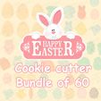 1.jpg Easter cookie cutter bundle of 60