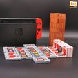 Image-09.jpg Fichier 3D 42 EN 1 CUBE DE RANGEMENT POUR CARTOUCHES DE JEUX NINTENDO SWITCH ET CARTES MICROSD・Modèle pour impression 3D à télécharger