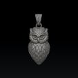 rfesfs5df54sd132f3s5f455er6f.jpg Colgante búho v2 Modelo de impresión 3D