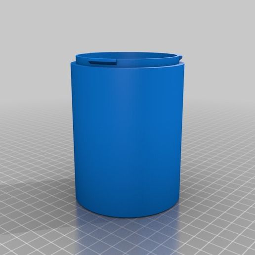 pop can cover base 3D model