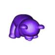 A sitting teddy bear .stl A sitting teddy bear
