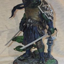 Sculpture Léo Samouraï
