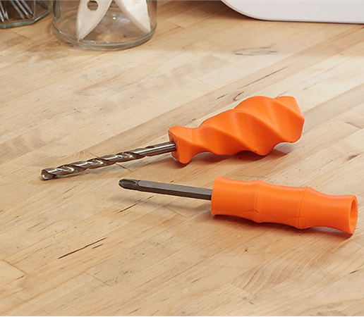 Drill Bit Handles 3D model preview