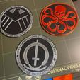 Coasters.JPG SHIELD, SWORD, & HYDRA Coasters