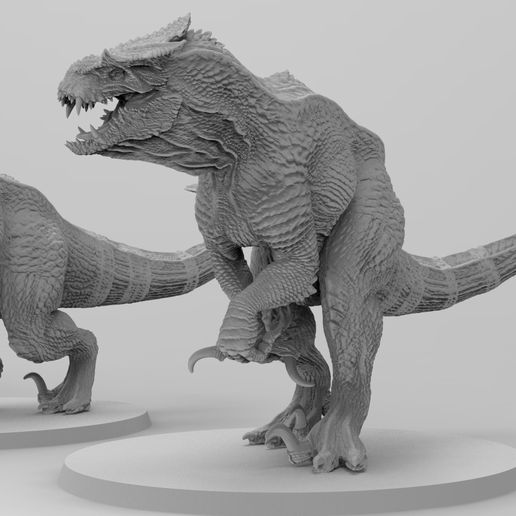 Untamed Tyrannosaurs 3D model