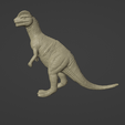 2.png Dinosaur dilophosaurus 3D print model