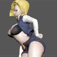 11.jpg ANDROID 18 STATUE SEXY VERSION2 DRAGONBALL ANIME CHARACTER 3d print