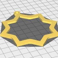 2.jpg Fichier STL gratuit Guirlande au motif arabesque en étoile・Idée pour impression 3D à télécharger