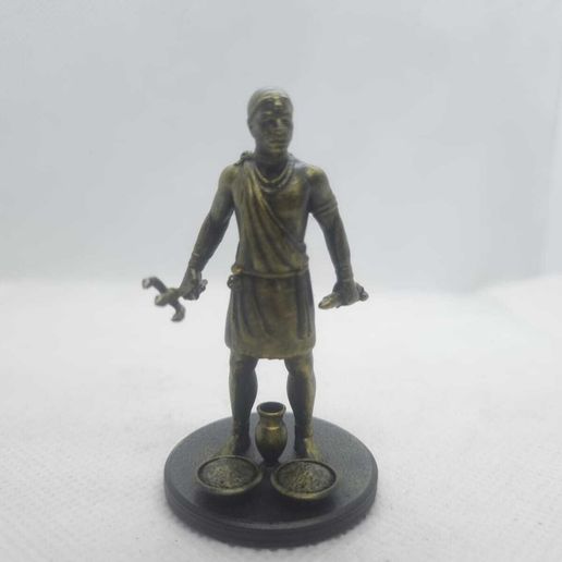 Orixa Exu Bara 3D model