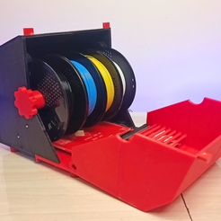 1.png 4 Spool Filament Dryer - 100% 3D Printed Filament Dryer