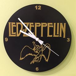 B72B316E-4B34-4ED1-90AA-359B56566965.jpeg STL file Led zeppelin clock・3D print design to download