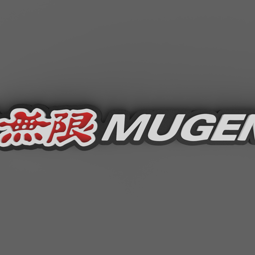 Mugen Keychain 3D model