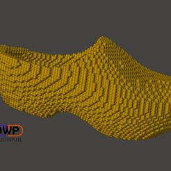 ClogsHanger1.jpg STL-Datei Wooden Shoe Key Chain kostenlos herunterladen • Modell zum 3D-Drucken, 3DWP
