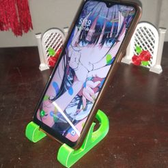 IMG_20230421_171904176~2.jpg STL file Cell phone holder・3D printing template to download
