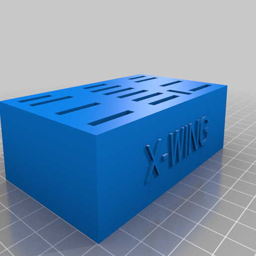🚀 XWing Maneuver Template Holder Remix・Arquivo 3D Grátis para ・Cults