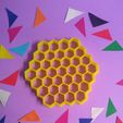 panal de abeja.jpg Honeycomb Cookie cutter
