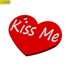 2019-02-18_011604.png Heart Plate Symbol " Kiss Me ! "