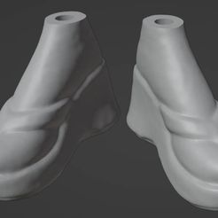 image-17.jpg Fichier STL Chaussures Bratz #9・Modèle imprimable en 3D à télécharger