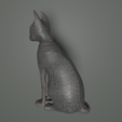 6.png Egyptian Cat Statue
