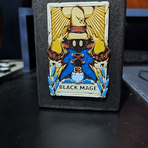 MTG Deck Box - VIVI Black MageFree STL File for 3D printingCults
