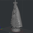 f2.png Nossa Senhora da Conceição Aparecida – Escultura STL para Impressão 3D