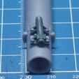 Abrams_Gun-2.jpg M256 120mm Smoothbore Gun Barrel for M1A1/M1A2 Abrams in 1/16 Scale 3D Print Model (Pre-Supported)