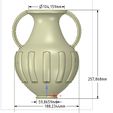 Kv11-21.jpg amphora greek cup vessel vase kv11 for 3d print and cnc