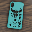 Case iphone X y XS Tauro1.png Case Iphone X/XS Taurus