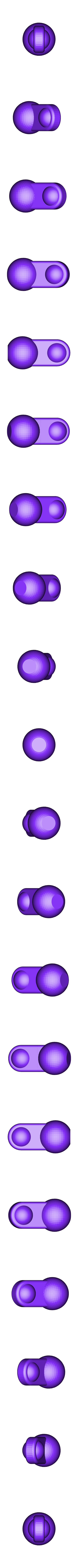 v2_thumb_6mm_ball_hinge.stl TRANSFORMERS CW POSABLE HANDS 2.0