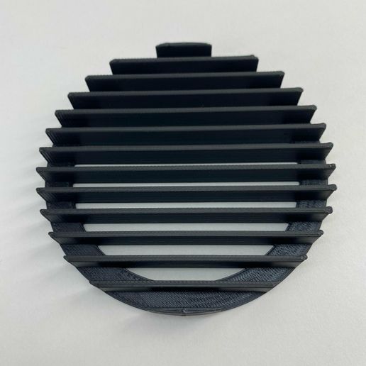 ARR96-10-01.jpg ARR96-15 Rack With Louvers | Sloted Rack for Modular Stacking Storage Boxes | Printable Objects - Infinite Containers | stl file for 3d printing