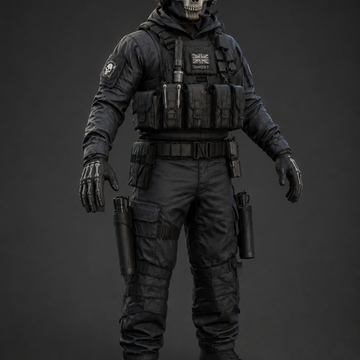 Shadow Ghost Operator 3D model