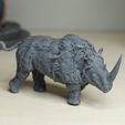rhinoprint.jpg Ice Age Beasts - Tamed Mammoth, Rhino, and Boar