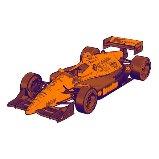 🚗 Lola-Ford Cosworth T93/00.・ STL File for ・Cults