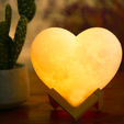 heart3.png Heart shape lamp with moon texture