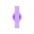 croix.stl Estourballe, pokeball holy hand grenade of Antioch, split in part