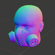 Gas_Mask_V1.png Descargar archivo STL Máscara de gas universal • Objeto imprimible en 3D, Printanythinggb